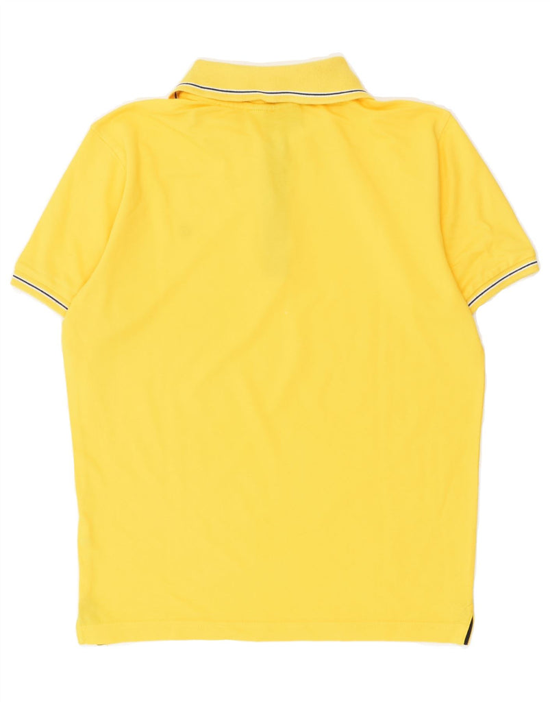 CHAMPION Boys Polo Shirt 11-12 Years Large Yellow | Vintage Champion | Thrift | Second-Hand Champion | Used Clothing | Messina Hembry 