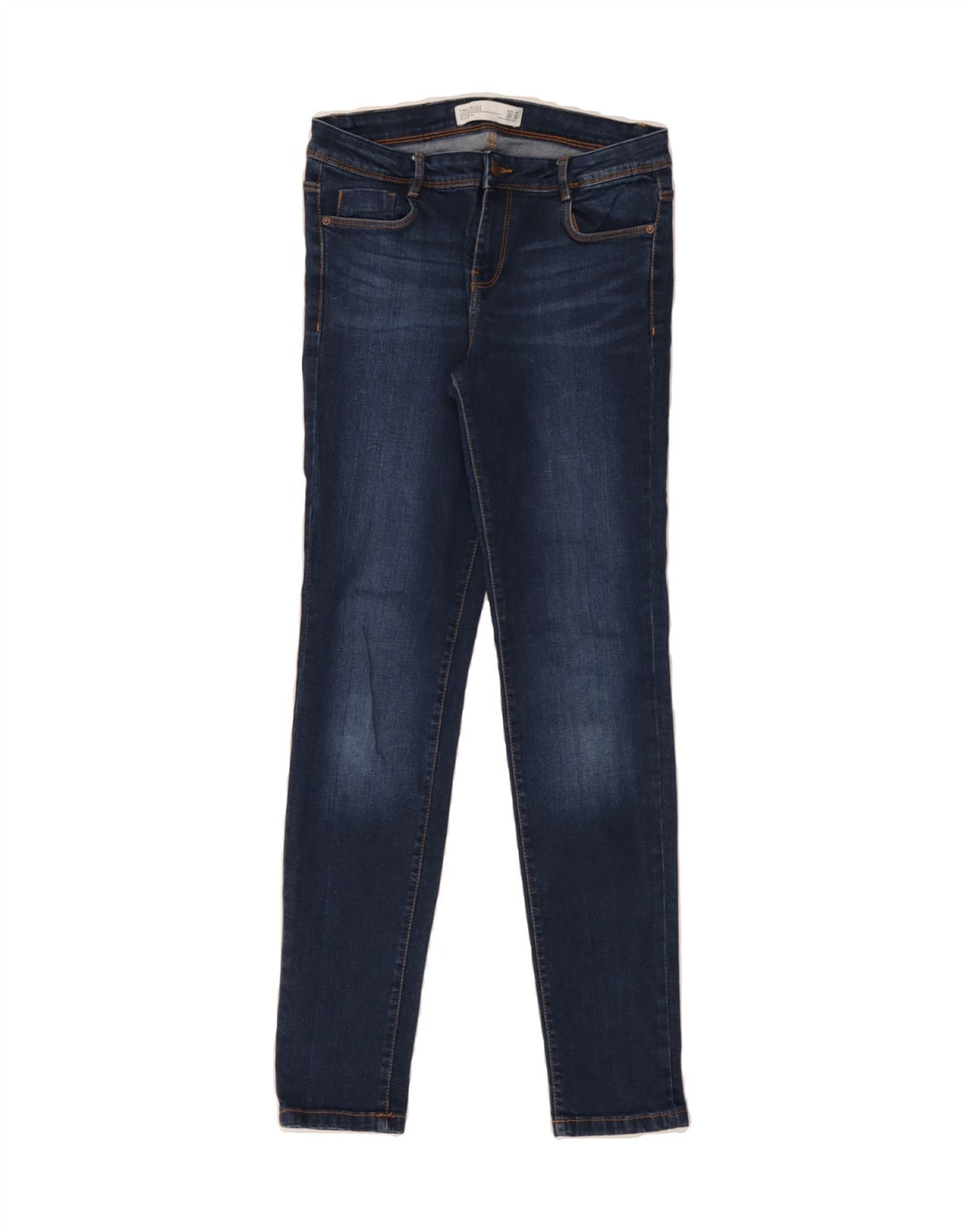 ZARA Womens Skinny Jeans EU 38 Medium W28 L32 Navy Blue Vintage Zara and Second-Hand Zara from Messina Hembry 