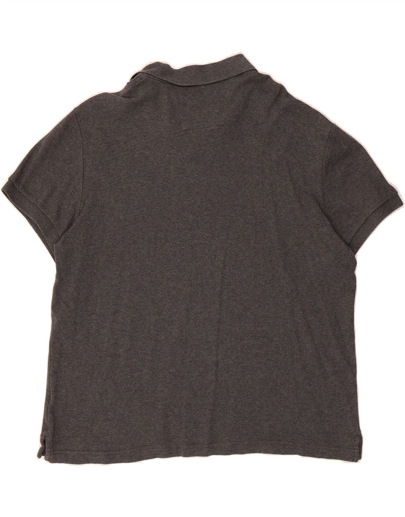 NAUTICA Mens Slim Fit Polo Shirt XL Grey Cotton Vintage Nautica and Second-Hand Nautica from Messina Hembry 