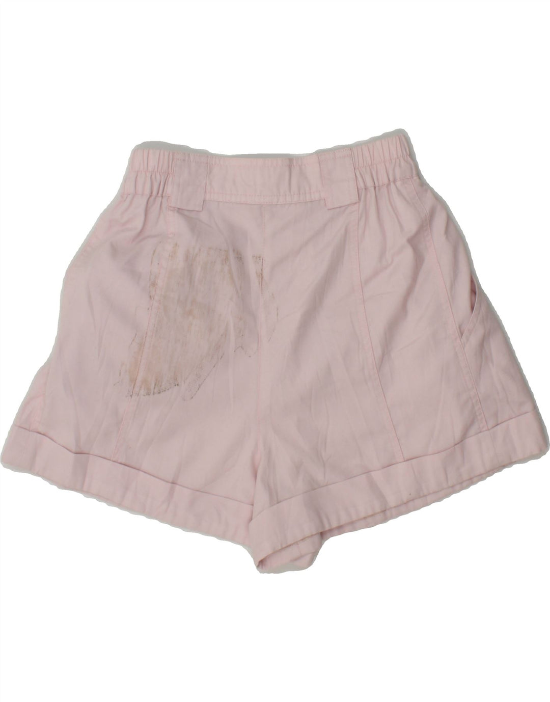 HEAD Womens Chino Shorts UK 6 XS W26  Pink Polyester Vintage HEAD and Second-Hand HEAD from Messina Hembry 