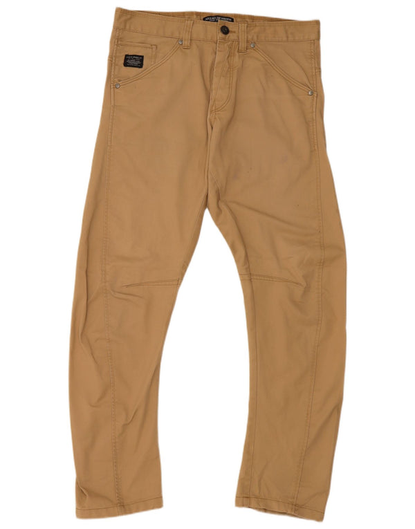 Jack & Jones Mens Banana Casual Trousers W34 L31 Beige