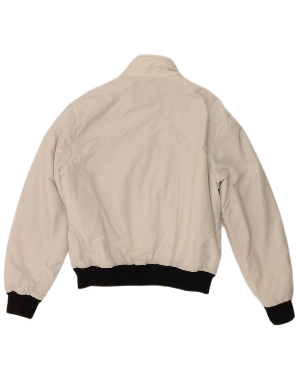 Refrigiwear Mens Bomber Jacket UK 40 Large White Colourblock Polyamide