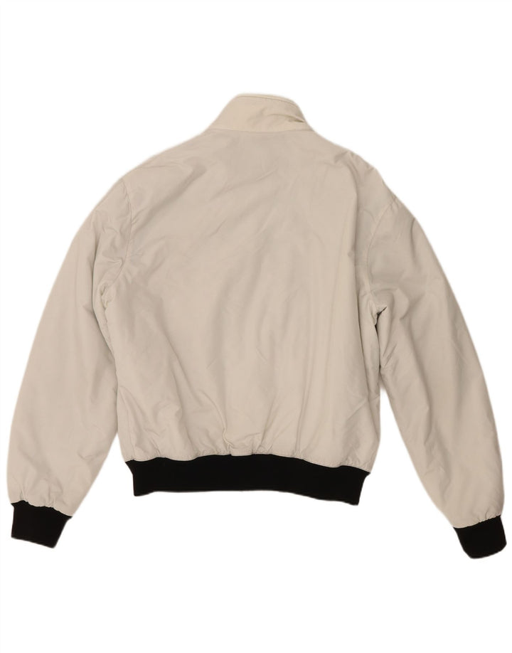 Refrigiwear Mens Bomber Jacket UK 40 Large White Colourblock Polyamide