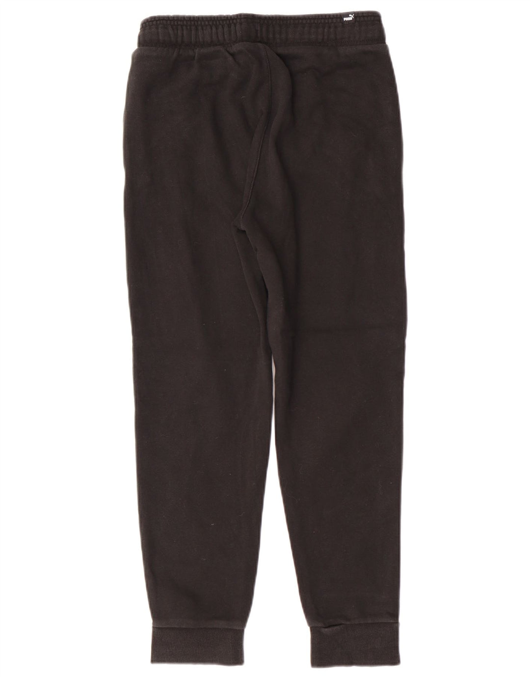 Puma Boys Graphic Tracksuit Trousers Joggers 11-12 Years Black Cotton