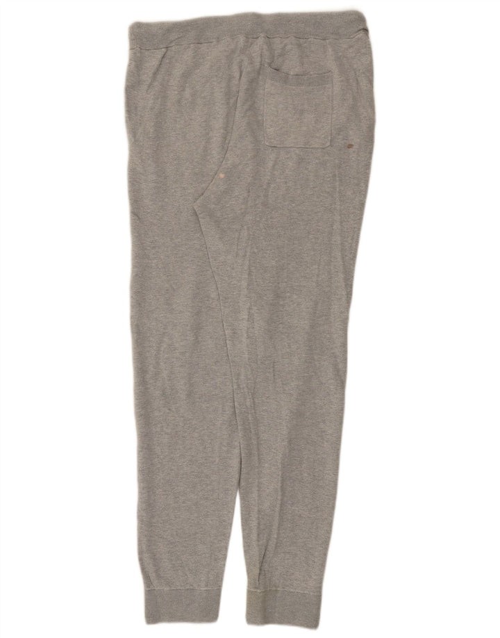 Massimo Dutti Mens Tracksuit Trousers Joggers Large Grey Cotton