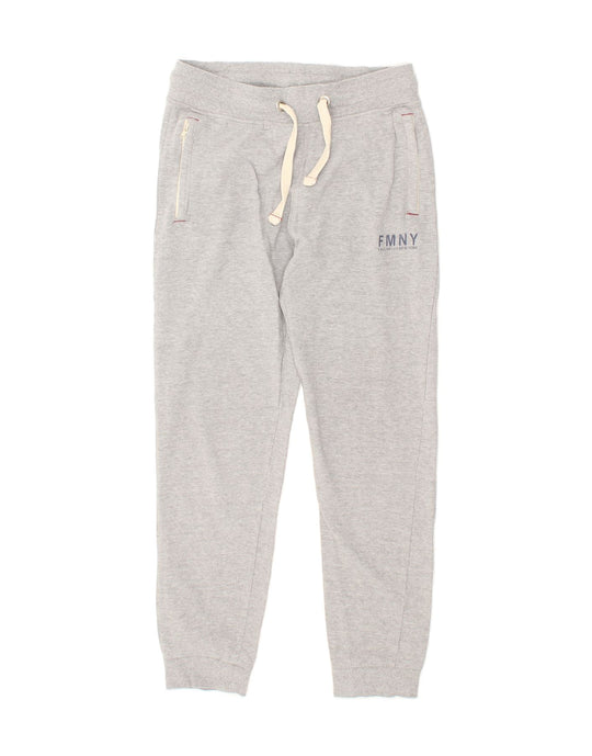 FRED MELLO Pantaloni da tuta da uomo Joggers in cotone grigio medio