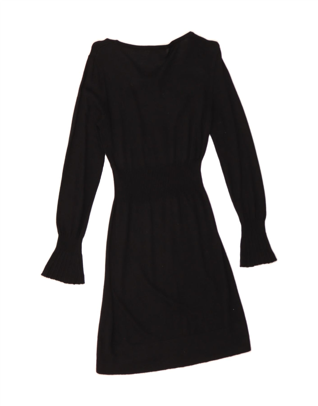 PER UNA Womens Jumper Dress UK 10 Small  Black Viscose Vintage Per Una and Second-Hand Per Una from Messina Hembry 