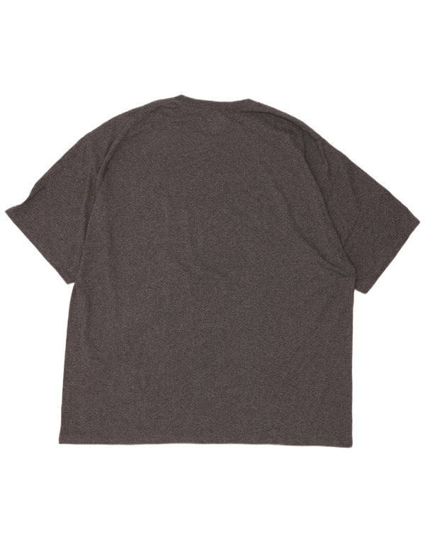 Champion Mens Notre Dame Graphic T-Shirt Top 3XL Grey Flecked Cotton