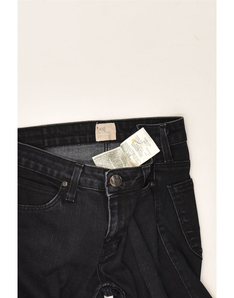 LEE Womens Straight Jeans W29 L27 Navy Blue Cotton | Vintage Lee | Thrift | Second-Hand Lee | Used Clothing | Messina Hembry 