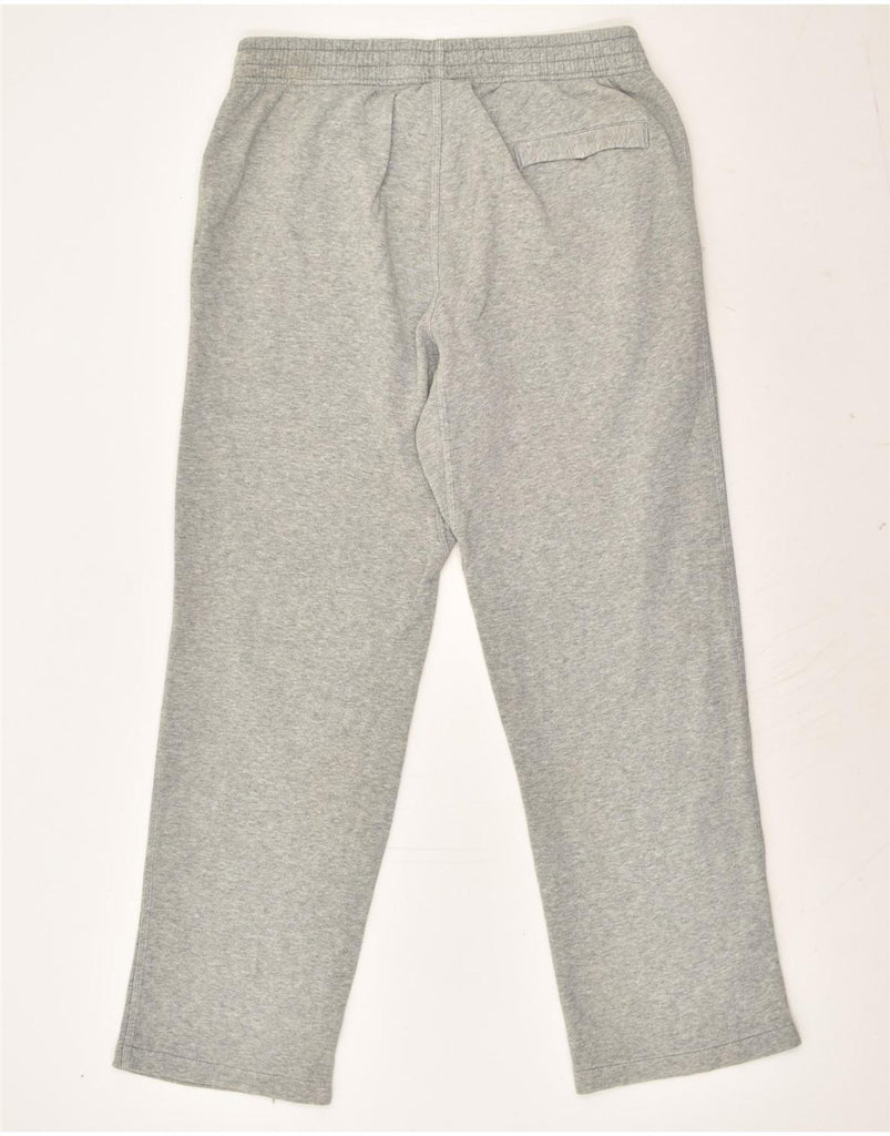 NIKE Mens Graphic Tracksuit Trousers Large Grey Cotton | Vintage Nike | Thrift | Second-Hand Nike | Used Clothing | Messina Hembry 