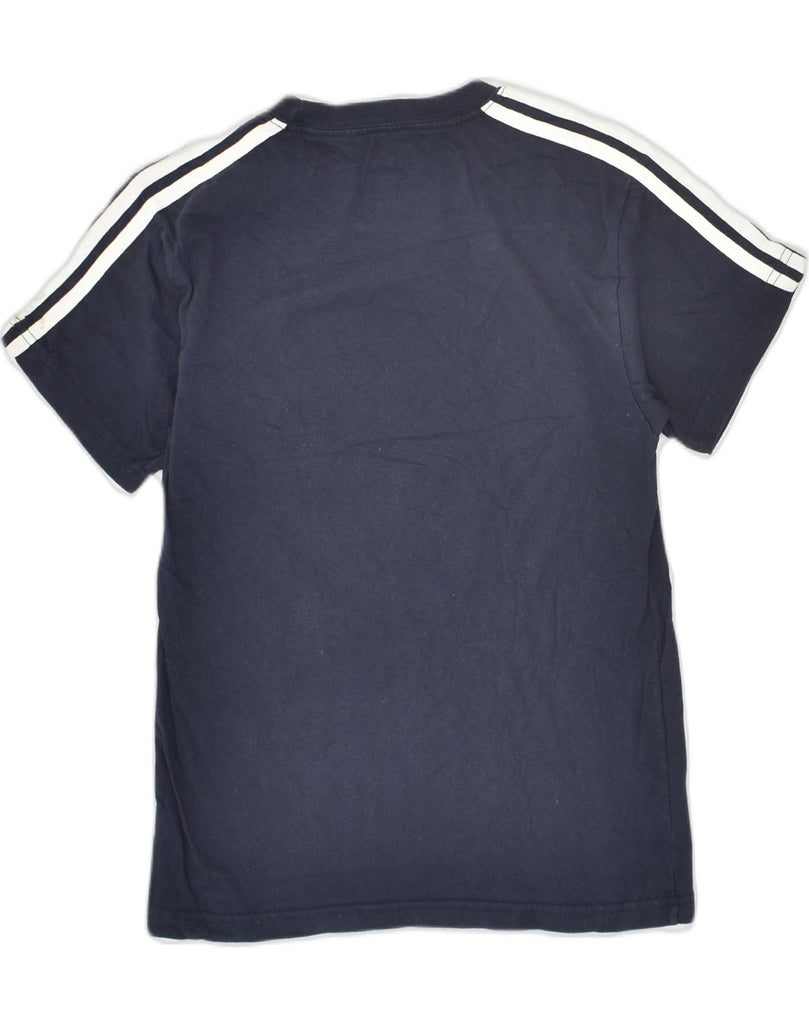 ADIDAS Boys Graphic T-Shirt Top 10-11 Years Medium  Navy Blue Cotton | Vintage Adidas | Thrift | Second-Hand Adidas | Used Clothing | Messina Hembry 