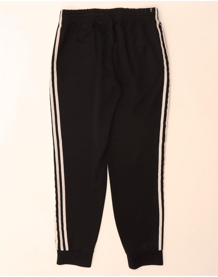 Adidas Mens Tracksuit Trousers Joggers Large Black Polyester