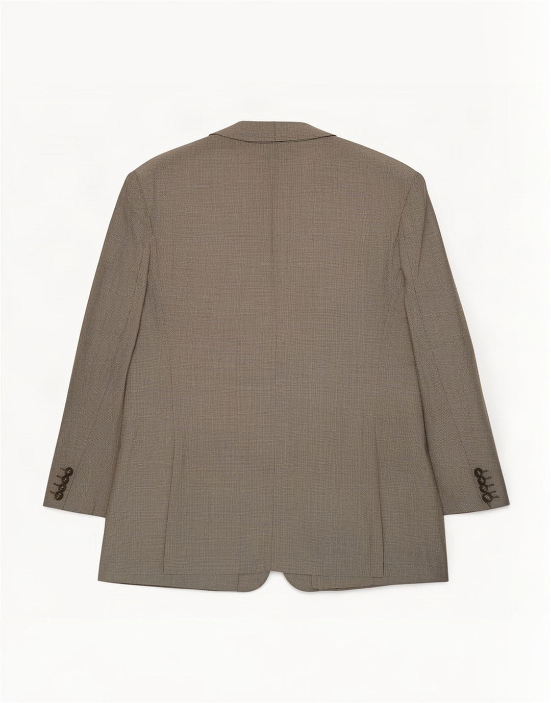 Marks & Spencer Mens 2 Button Blazer Jacket UK 48 2XL Brown Wool