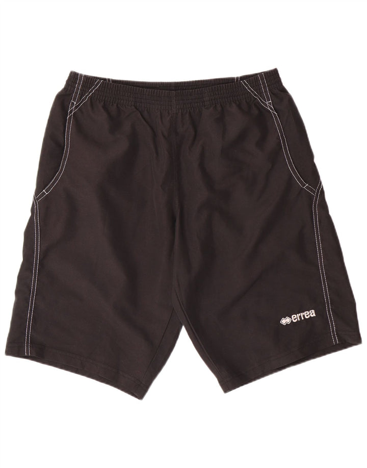 ERREA Mens Sport Shorts Large  Black Polyester