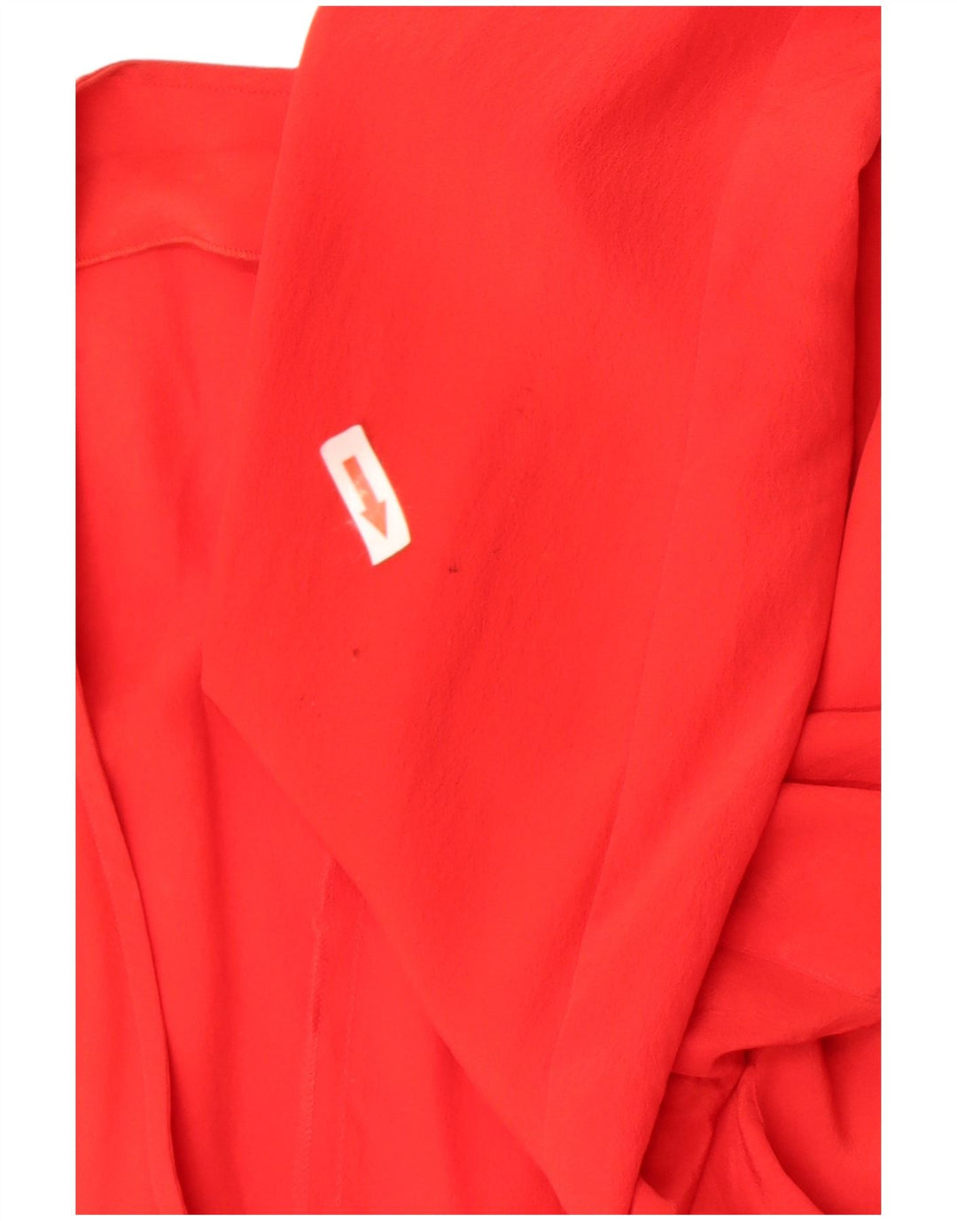 Vintage Womens 2 Button Blazer Jacket IT 46 Large Red Silk