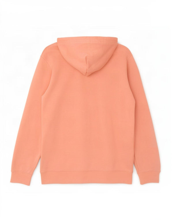 Champion Womens Graphic Hoodie Jumper UK 14 Medium Pink Cotton