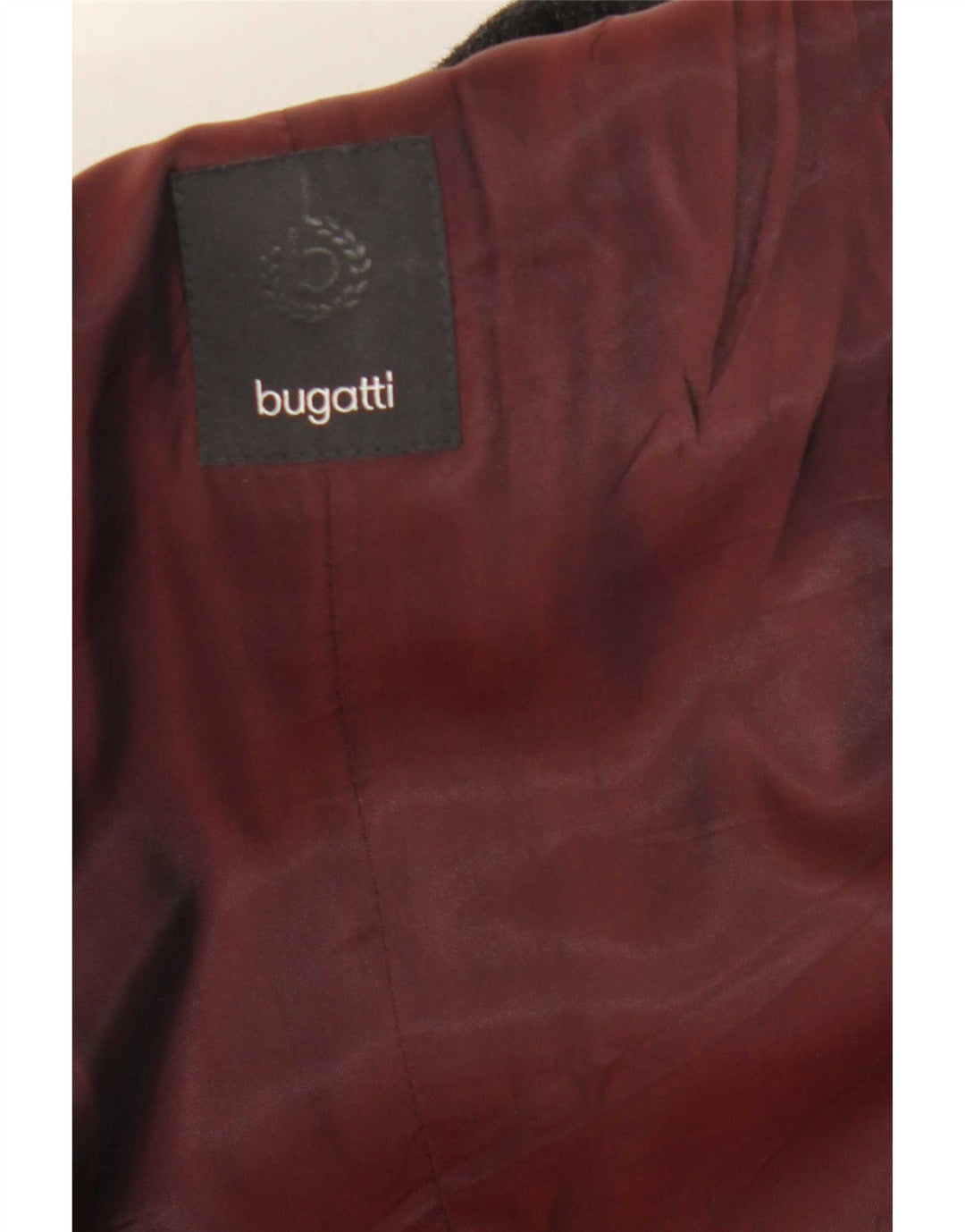 Bugatti Mens Overcoat UK 42 XL Grey Wool