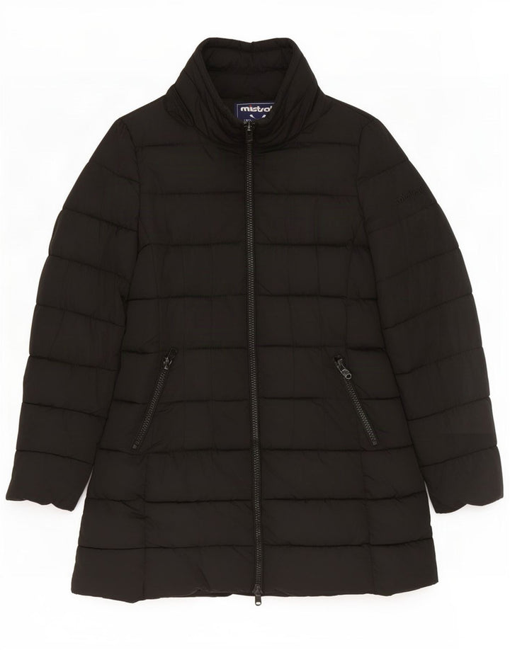 Mistral Womens Padded Jacket UK 14 Medium Black Polyester