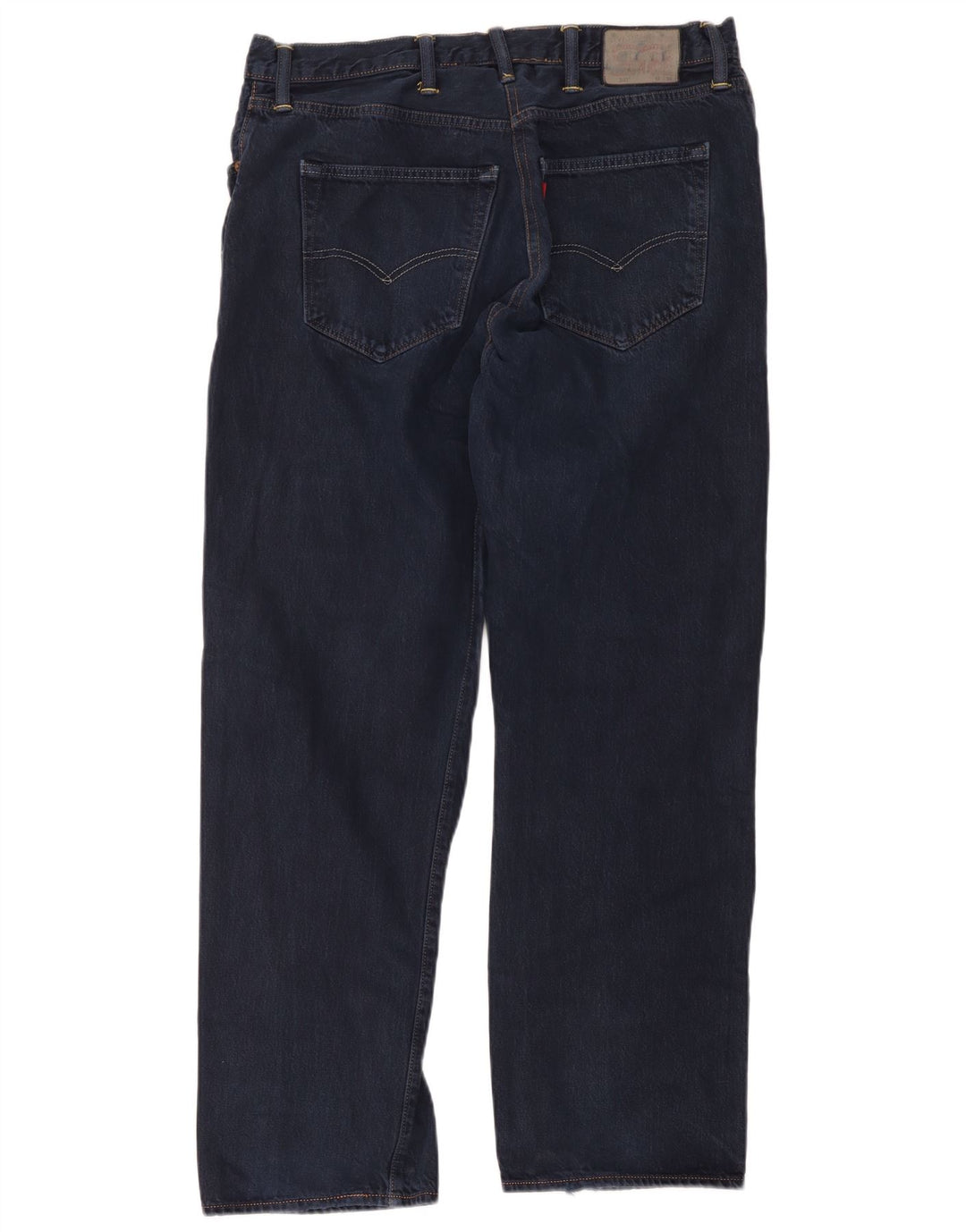 Levi's Mens 501 Straight Jeans W42 L32 Navy Blue
