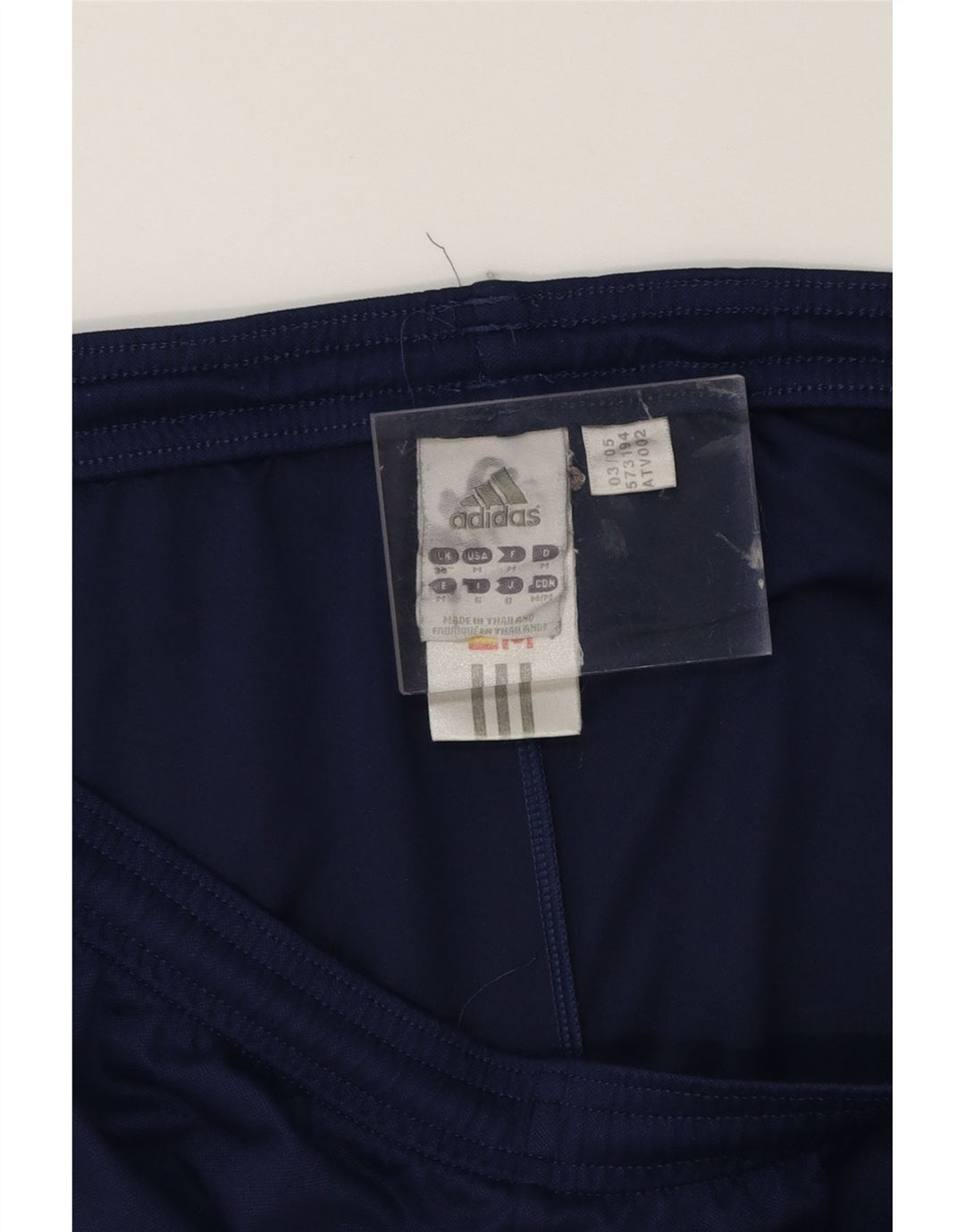 ADIDAS Mens Climalite Sport Shorts Large Navy Blue Polyester Vintage Adidas and Second-Hand Adidas from Messina Hembry 