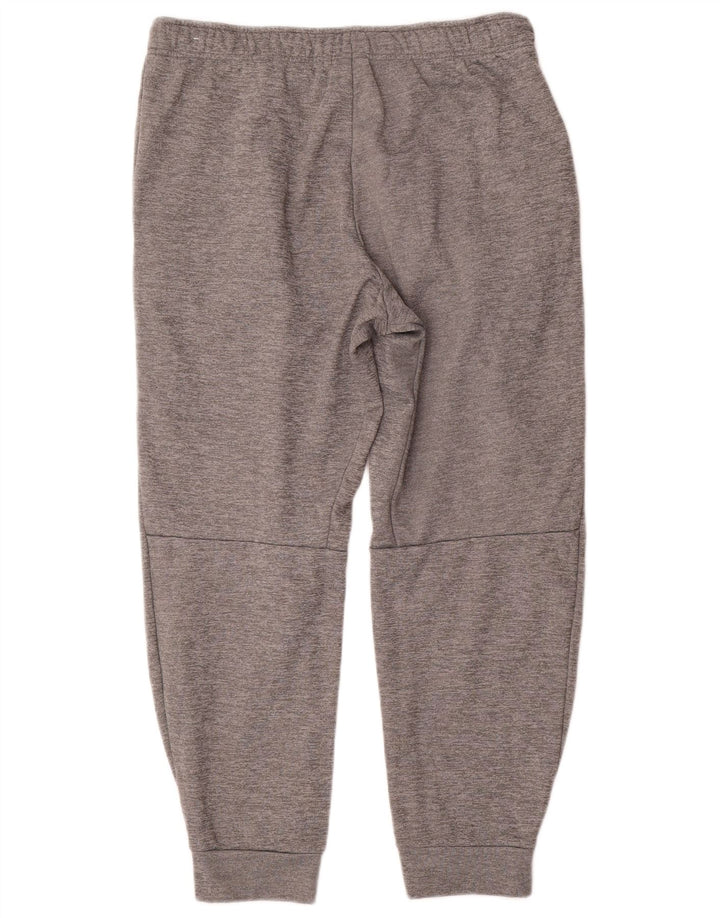 Nike Mens Therma-Fit Tracksuit Trousers Joggers Large Grey Polyester