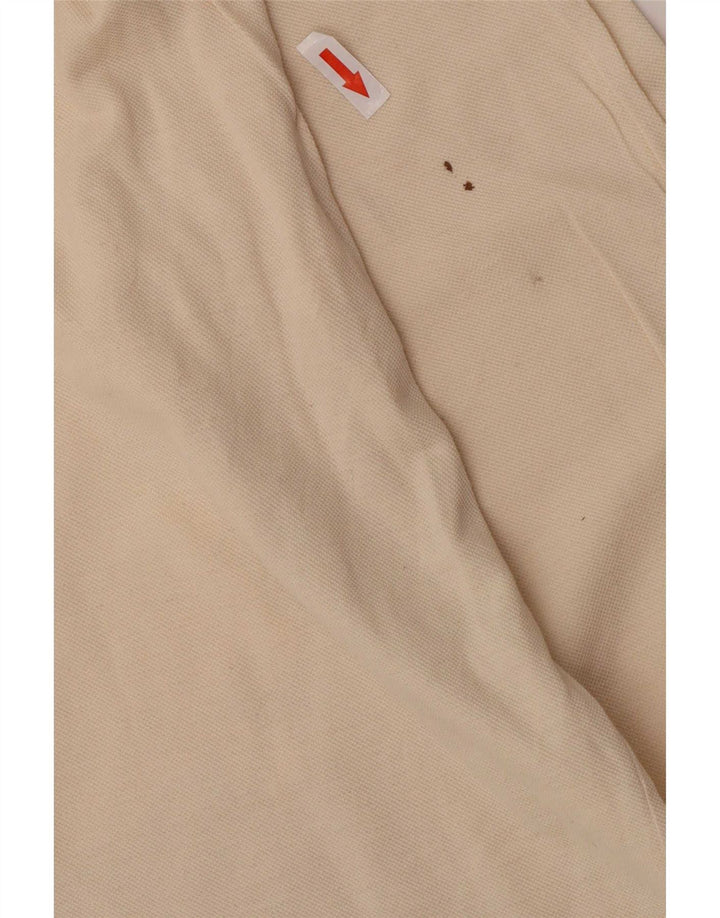 Sergio Tacchini Mens Long Sleeve Polo Shirt XL Beige
