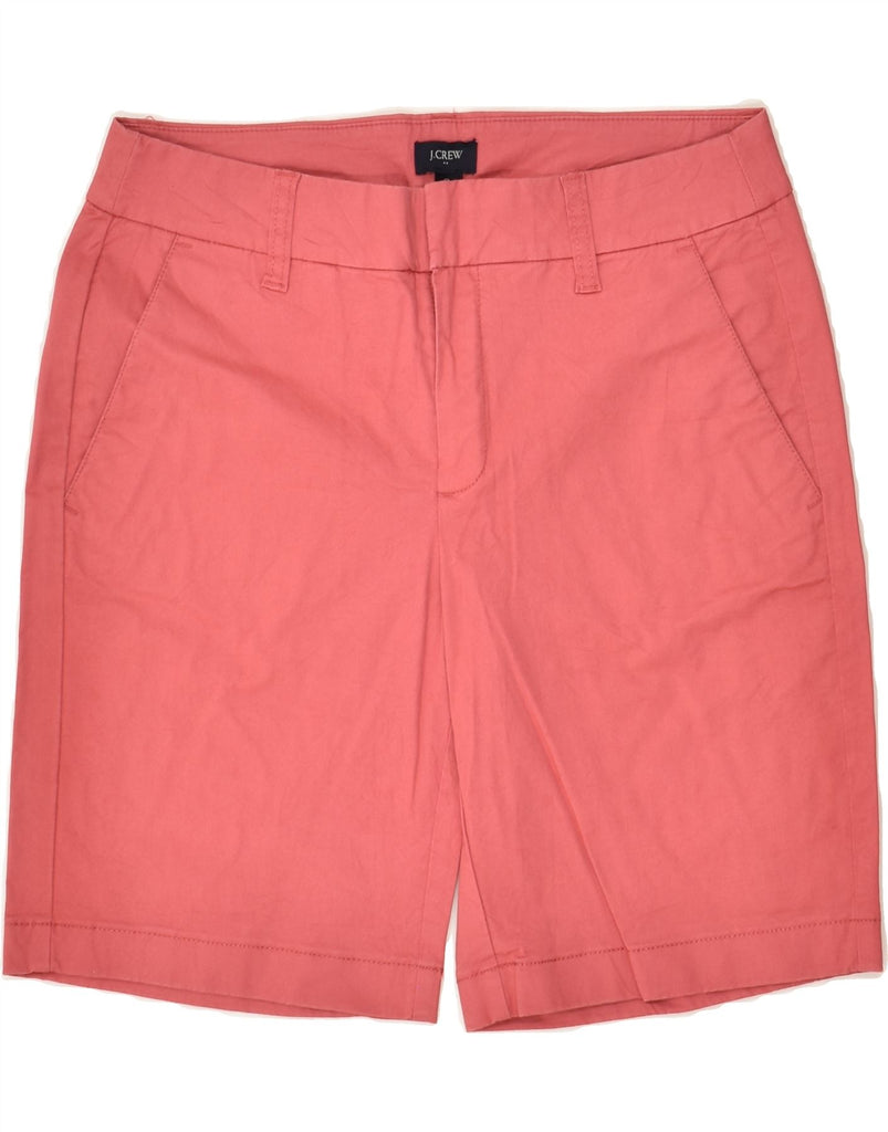 J. CREW Womens Chino Shorts US 2 XS W28 Pink Cotton | Vintage J. Crew | Thrift | Second-Hand J. Crew | Used Clothing | Messina Hembry 