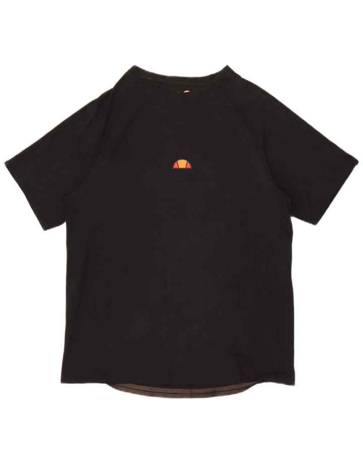 Ellesse Womens T-Shirt Top UK 16 Large Black