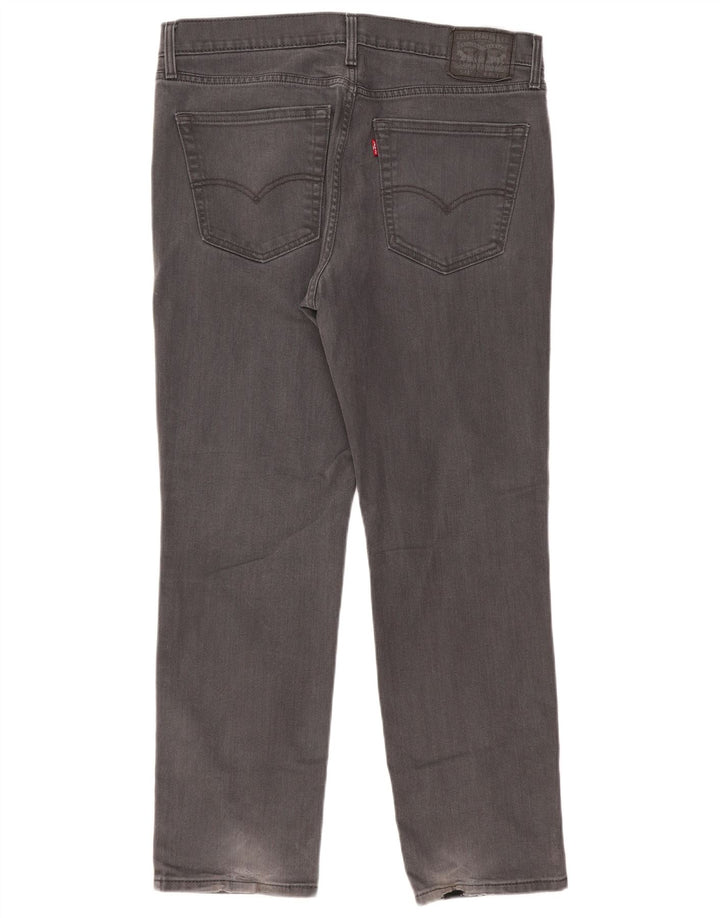 Levi's Mens 541 Tapered Jeans W36 L32 Grey Cotton