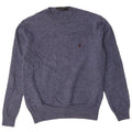 French Connection Mens Crew Neck Jumper Sweater Medium Blue Lambswool