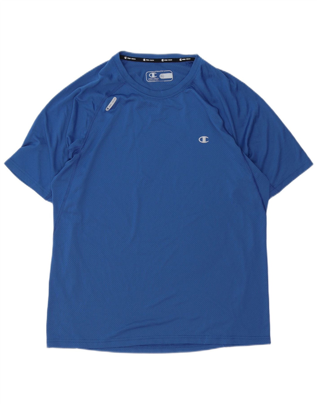 Champion Mens T-Shirt Top XL Blue