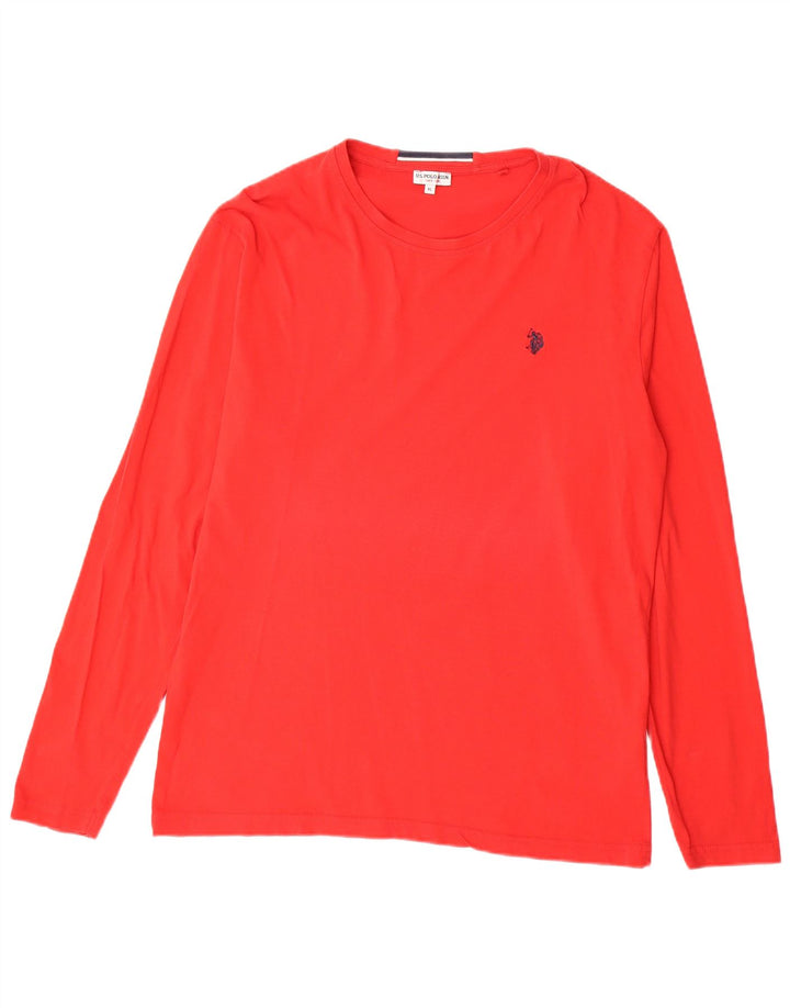 U.S. POLO ASSN. Mens Top Long Sleeve XL Red Cotton