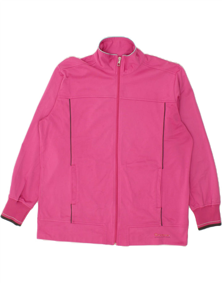 CHAMPION Womens Tracksuit Top Jacket UK 18 XL Pink Vintage Champion and Second-Hand Champion from Messina Hembry 