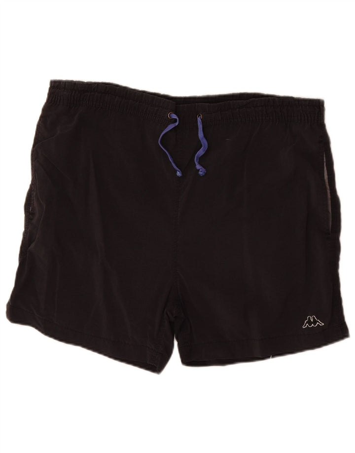 Kappa Mens Swimming Shorts Medium Black Nylon