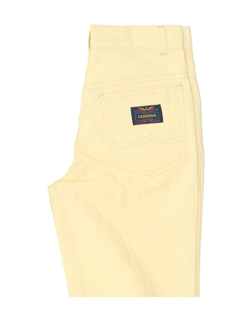 CARRERA Boys Straight Jeans 7-8 Years W24 L25 Yellow Cotton | Vintage Carrera | Thrift | Second-Hand Carrera | Used Clothing | Messina Hembry 