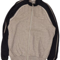 Champion Mens Tracksuit Top Jacket 2XL Grey Colourblock Cotton