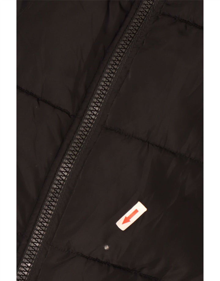 Diesel Mens Padded Jacket UK 36 Small Black