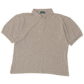 BELFE & BELFE Mens Polo Shirt IT 48 Medium Grey Flecked Cotton