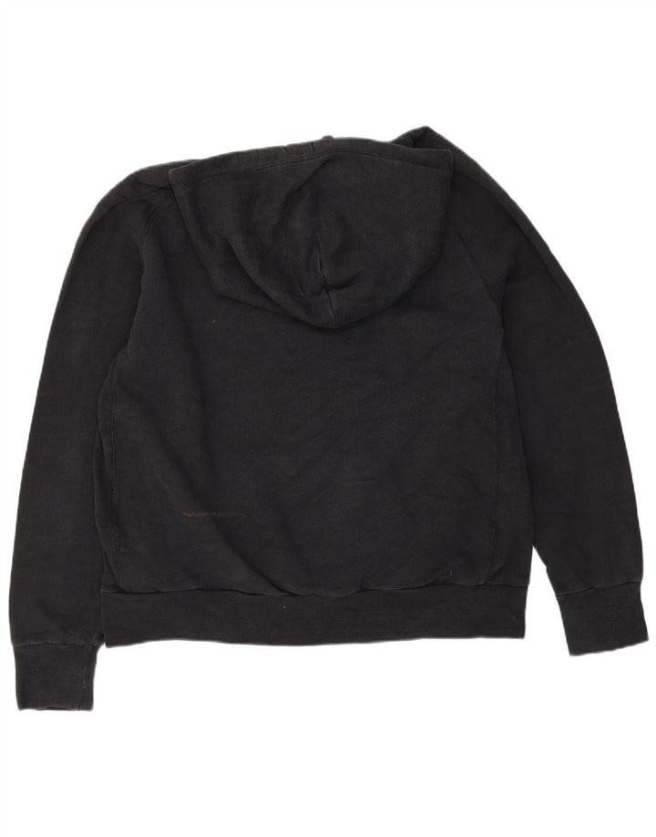 Jack Wills Mens Hoodie Jumper XL Black Cotton