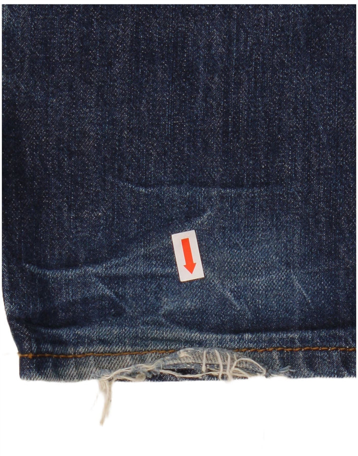 Levi's Mens 501 Straight Jeans W36 L32 Blue Cotton