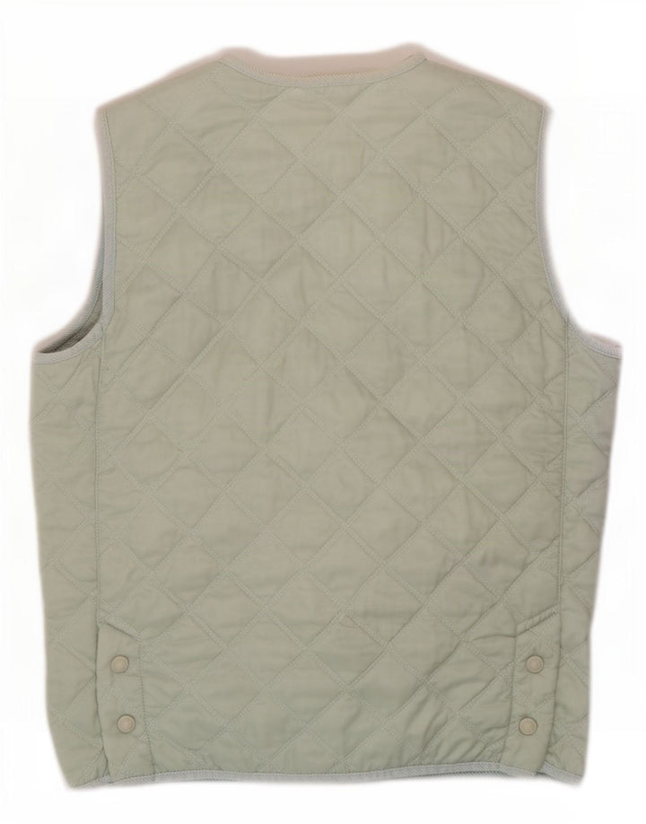 Marina Yachting Womens Quilted Gilet IT 44 Medium Green Nylon