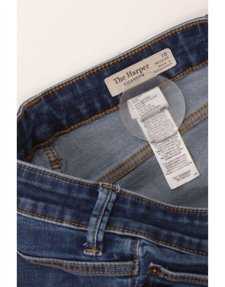 Marks & Spencer Womens The Harper Slim Jeans UK 10 Small W28 L26 Blue