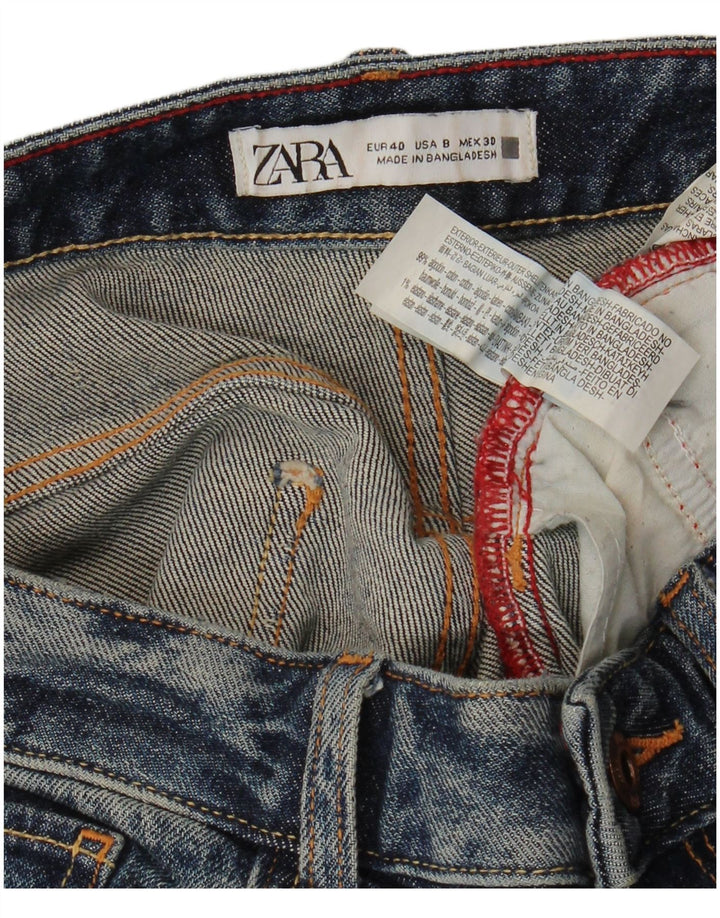 Zara Womens Loose Jeans EU 40 Medium W30 L29 Blue Cotton