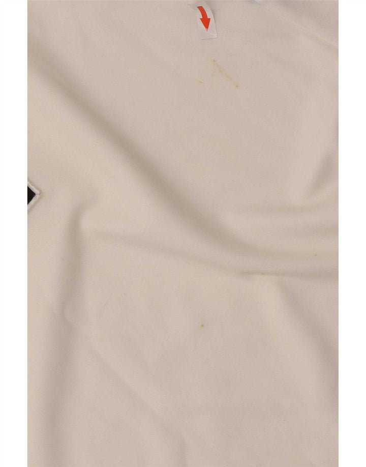 Lotto Mens Graphic T-Shirt Top XL White Colourblock Polyester