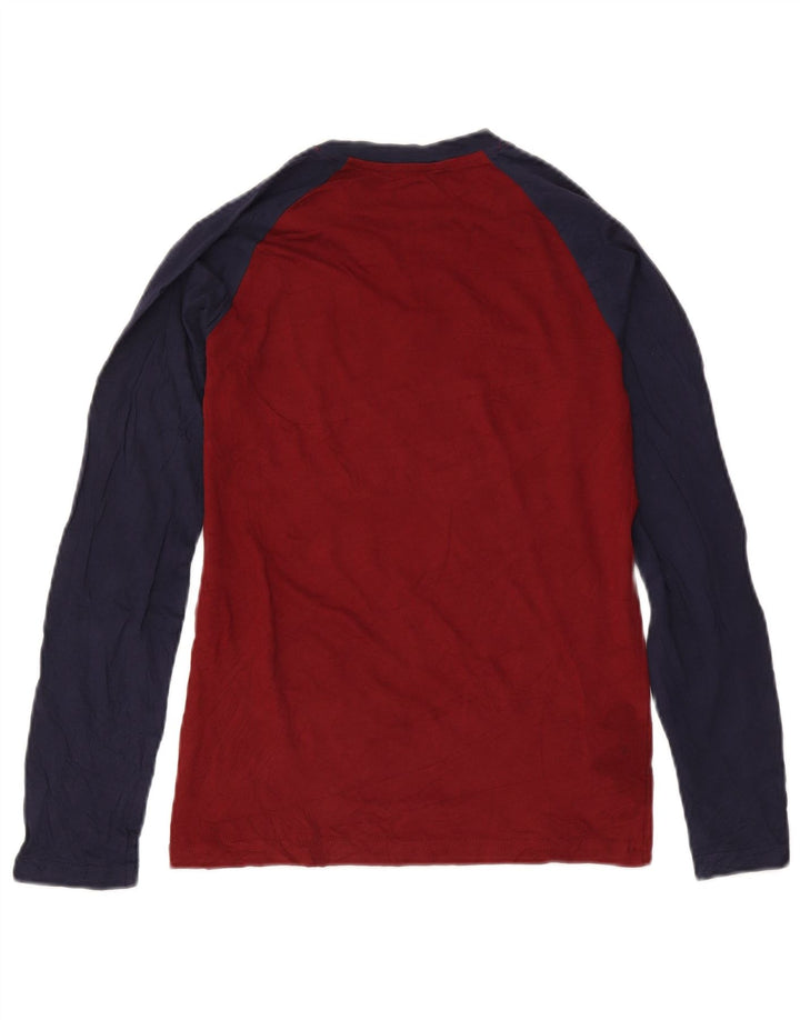 NHL Boys Graphic Top Long Sleeve 14-15 Years Large Burgundy