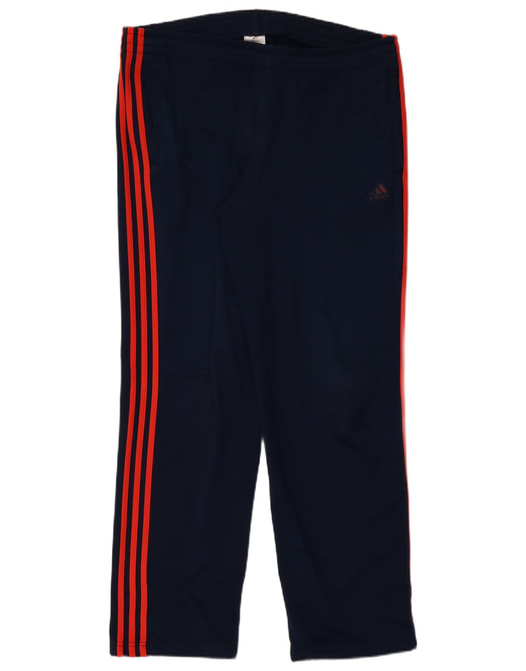 ADIDAS Mens Tracksuit Trousers UK 42/44 Large  Navy Blue Polyester