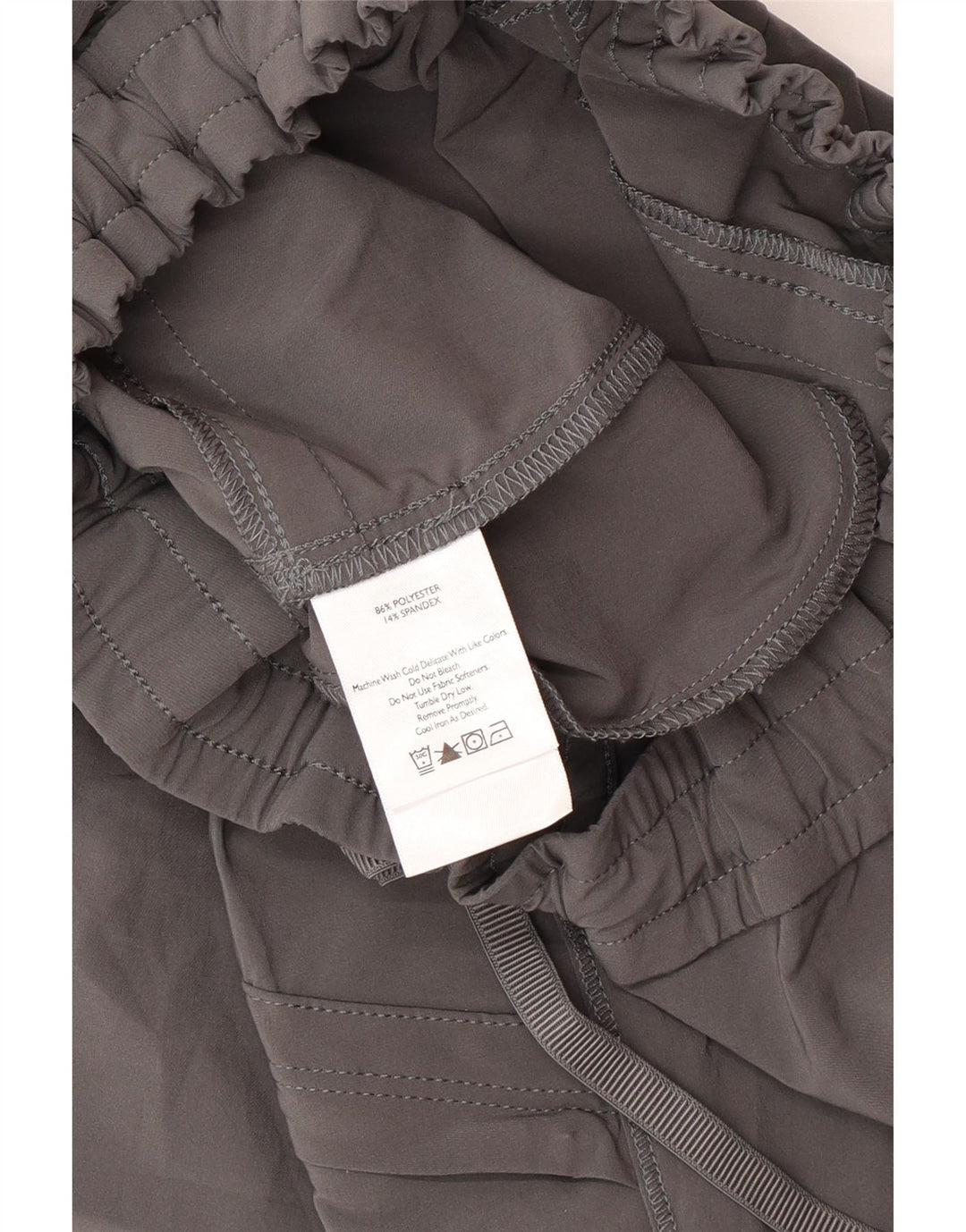 Eddie Bauer Womens Crop Cargo Trousers Medium W30 L24 Grey Polyester