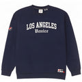 Superdry Mens Graphic Sweatshirt Jumper Small Navy Blue Cotton