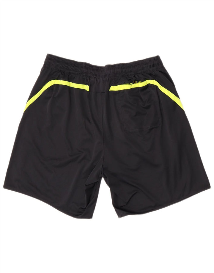 Adidas Mens Climacool Sport Shorts Large  Black Colourblock Polyester