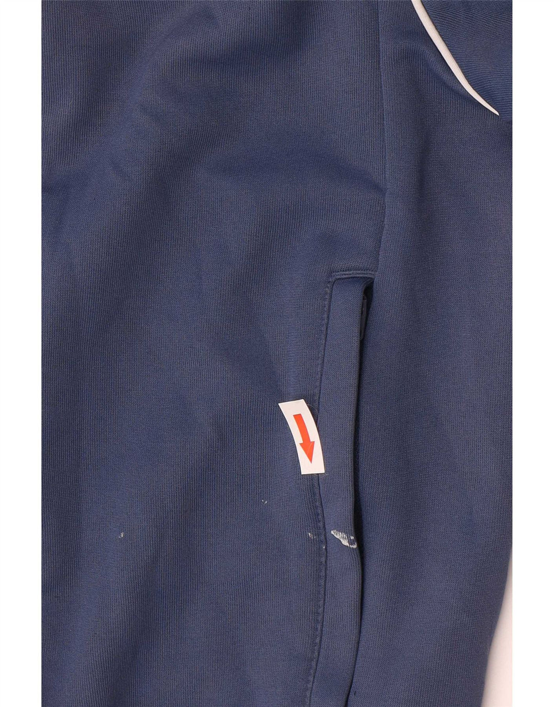Adidas Mens Tracksuit Top Jacket XS Blue Polyester